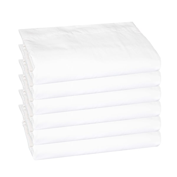 Monarch Brands Lulworth T200 Flat Bed Sheets, King, 24PK T200-108115-CS - main
